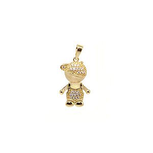 Pingente Menino Ouro 18k