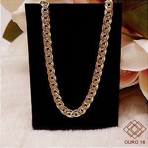 Gargantilha Romana 18k - 40cm