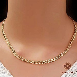 Gargantilha Romana 18k - 40cm