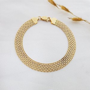 Pulseira Bismarck Ouro 18k
