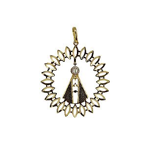 Pingente Nossa Senhora Ouro 18k