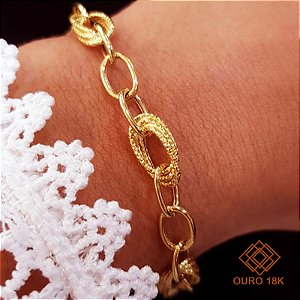 Pulseira Elos Ouro 18k