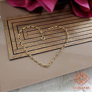 Pulseira Elo Espanhol  Ouro 18k