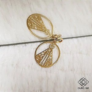 Pingente Nossa Senhora Ouro 18k