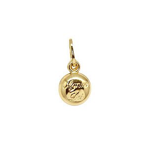 Pingente Agnus Dei Ouro 18k