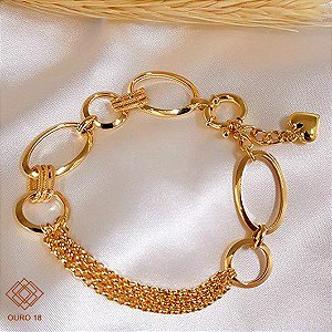 Pulseira Elos Ouro 18k