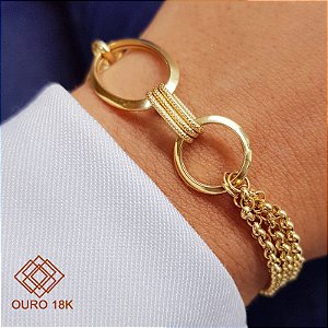 Pulseira Elos Ouro 18k