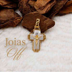 Pingente Cruz Ouro 18k