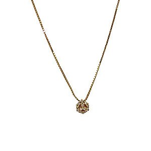 Gargantilha Ouro 18k Diamantes