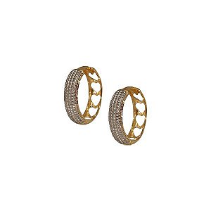 Brinco Argola Ouro 18k