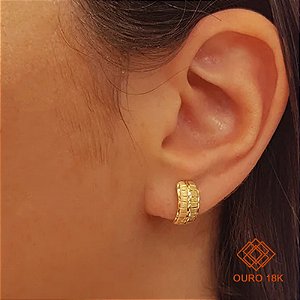 Brinco Pequeno Ouro 18k