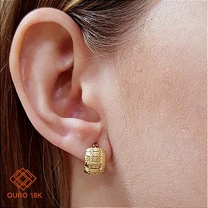 Brinco Argola Ouro 18k