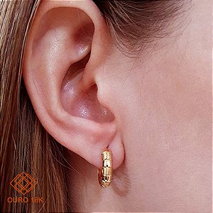 Brinco Argola Ouro 18k