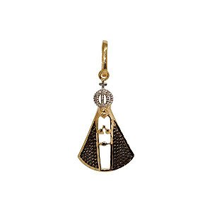 Pingente Nossa Senhora Aparecida Ouro 18k