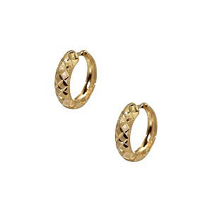 Brinco Argola Ouro 18k