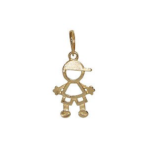 Pingente Menino Ouro 18k