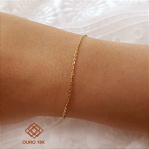 Pulseira Bailarina Ouro 18k