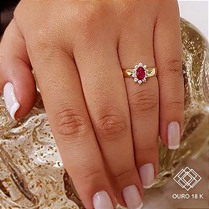 Anel Formatura Segurança do Trabalho Ouro 18k Zircônias - Sem emblema