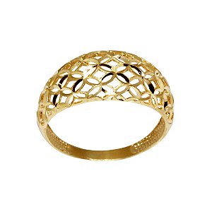 Anel Diamantado Ouro 18k
