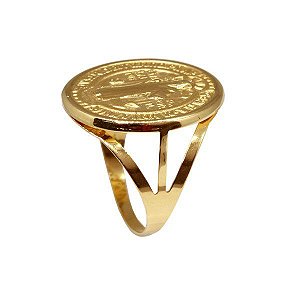 Anel São Bento Ouro 18k