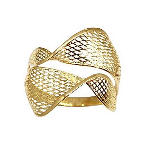 Anel Filigrana Ouro 18k