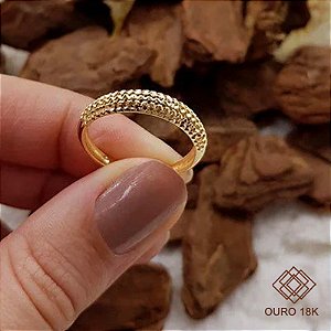 Anel Aparador Ouro 18k