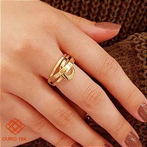 Anel Ouro 18k