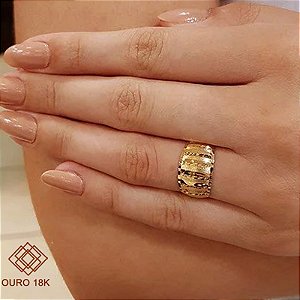Anel Ouro 18k