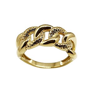 Anel Corrente Ouro 18k