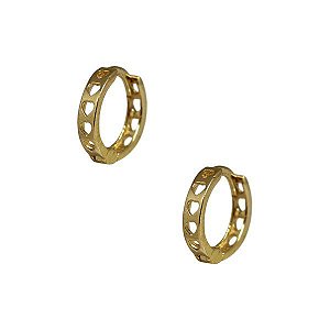 Brinco Argola Pequena Ouro 18k