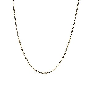 Cordão Cadeado Masculino Ouro 18k - 60cm
