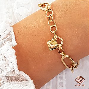 Pulseira Bold Elos Ouro 18k