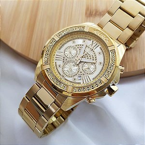 Relógio Euro Feminino Dourado Euvd33ac/4d
