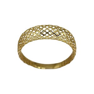 Anel Filigrana Ouro 18k