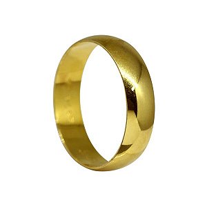 1 Aliança Casamento Ouro 18k