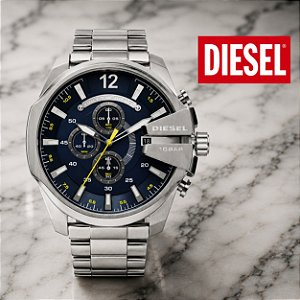 Relógio Diesel Masculino Prata Dz4465b1 D2sx