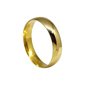 1 Aliança Casamento Ouro 18k