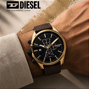 Relógio Diesel Masculino Dourado Dz4516 P1px