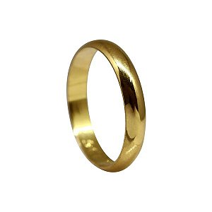 1 Aliança Casamento Ouro 18k