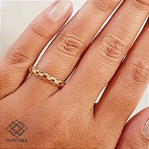 Anel Aparador Ouro 18k