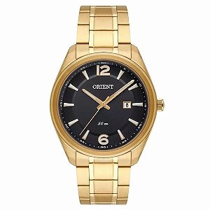 Relógio Orient Masculino Dourado Mgss1165 G2kx