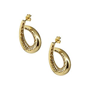 Brinco Filigrana Ouro 18k