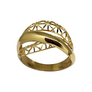 Anel Filigrana Ouro 18k