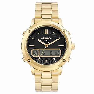 Relógio Euro Feminino Dourado Eubj3890af/4p
