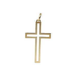 Pingente Cruz Ouro 18k