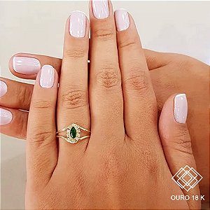 Anel Formatura Técnico Enfermagem Ouro 18k - Sem emblema