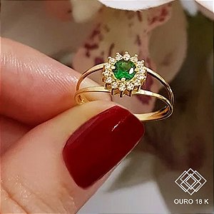 Anel Formatura Técnico Enfermagem Ouro 18k - Sem emblema