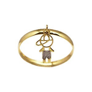 Anel Filho Ouro 18k