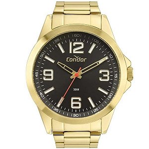 Relógio Condor Masculino Dourado Copc21aeen/4p