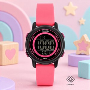 Relógio Mormaii Infantil Rosa Moj8563ac/8t
